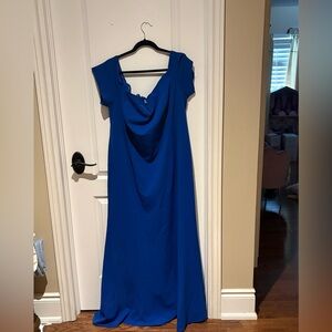 Calvin Klein Royal Blue Maxi Dress